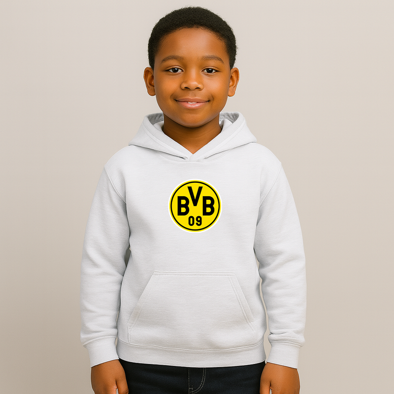 Youth Kids Borussia Dortmund BVB FC Pullover Hoodie