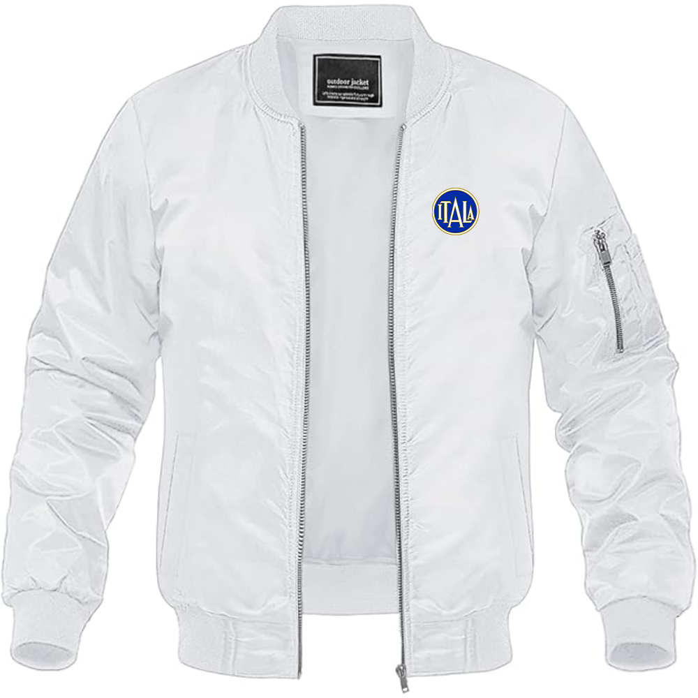 Men's Itala Logo Lightweight Bomber Jacket