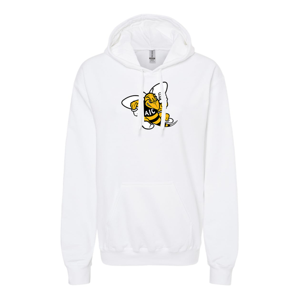 Men's AIC Yellow Jackets  Softstyle Midweight Hooded Sweatshirt