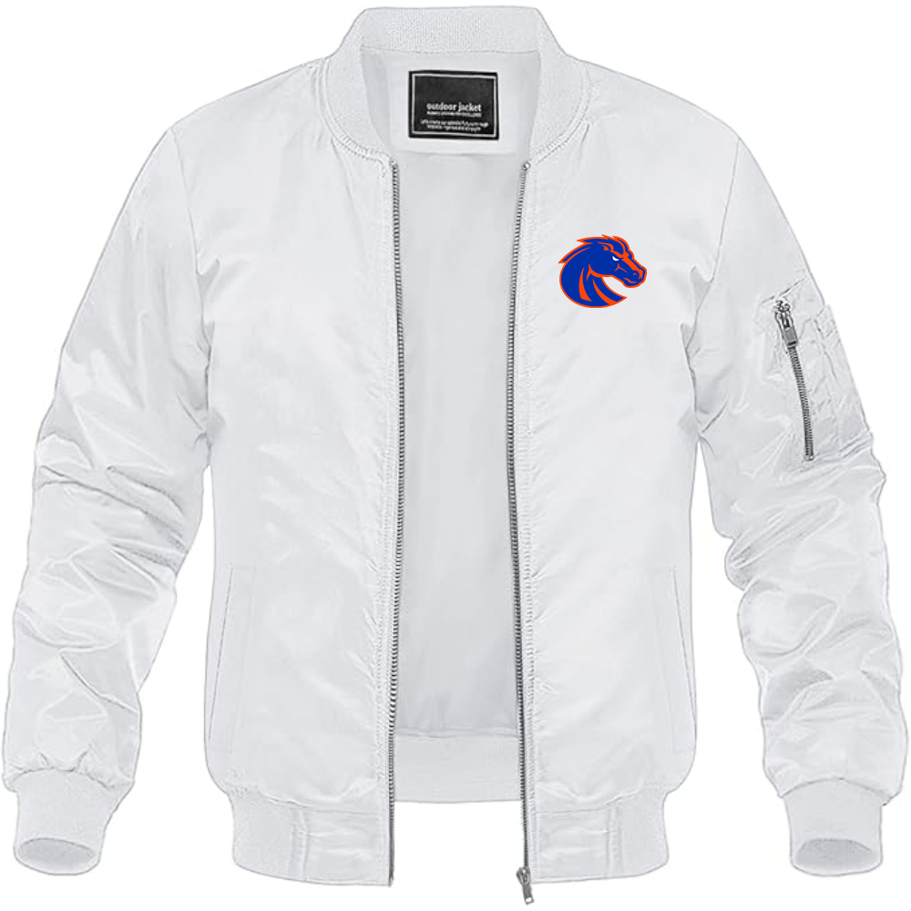 Men's Boise State Broncos Lightweight Bomber Jacket