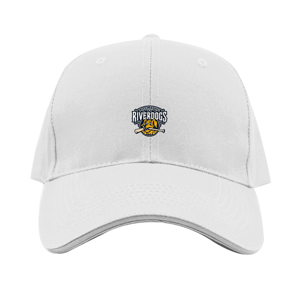Charleston RiverDogs Logo  Dad Baseball Cap Hat