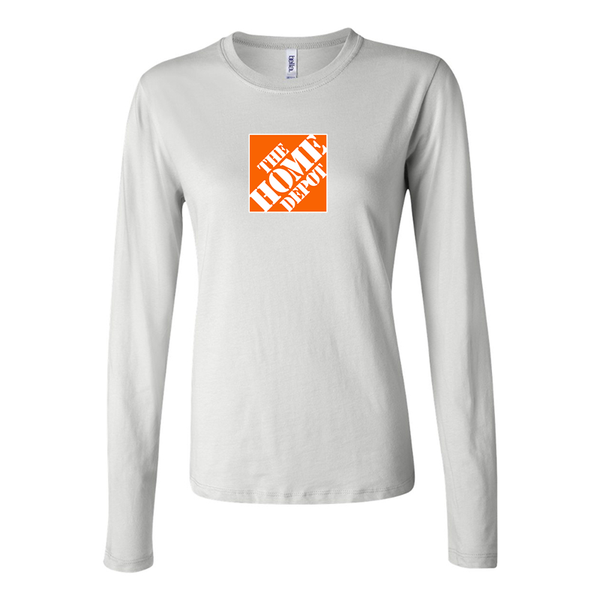BELLA CANVAS Women’s The Home Depot Jersey Long Sleeve Tee