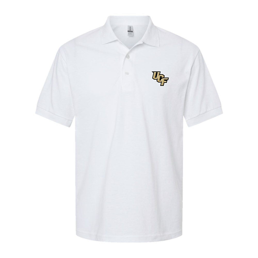Men's Central Florida Knights Dry Blend Jersey Polo - White