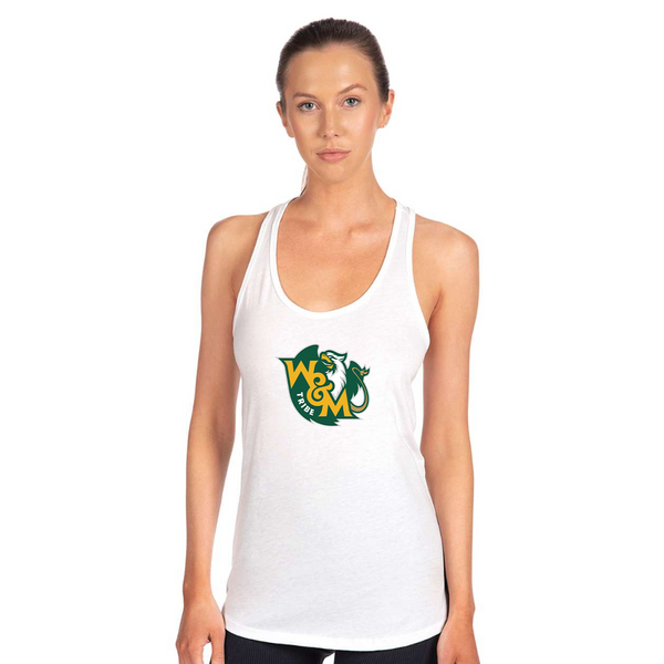 Women's William and Mary Tribe   Next Level V-Neck T-Shirt