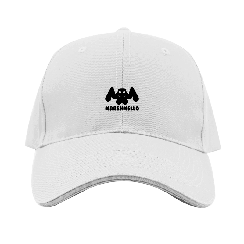 Marshmello  Logo  Dad Baseball Cap Hat