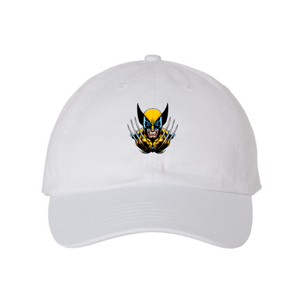 Wolverine 2025 Art   Valucap Adult Bio-Washed Classic Dad Hat