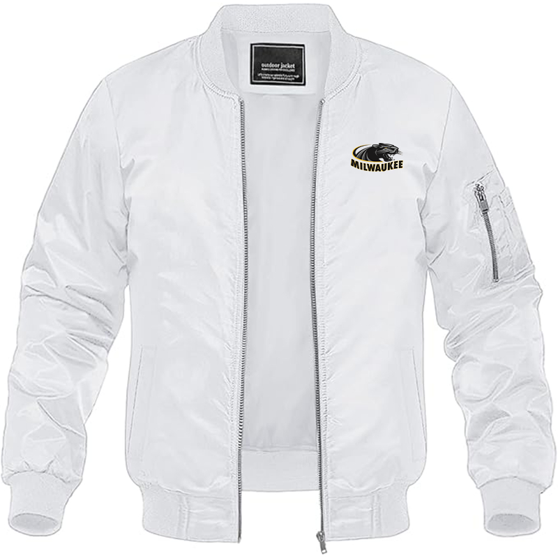 Men's Wisconsin Milwaukee Panthers Lightweight Bomber Jacket
