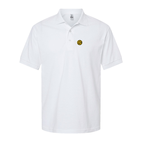 Men's  ABC Motors Logo Dry Blend Polo