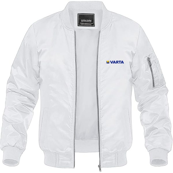 Men's  Varta  Lightweight Bomber Jacket Windbreaker Softshell Varsity Jacket Coat