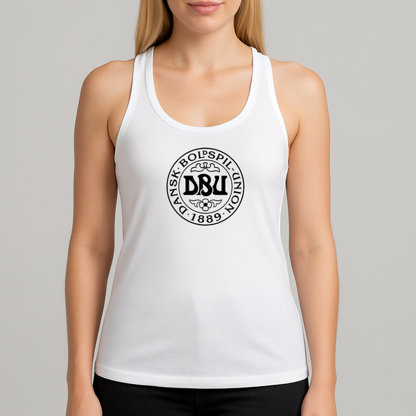 Women's Denmark Soccer Racerback Tank Top
