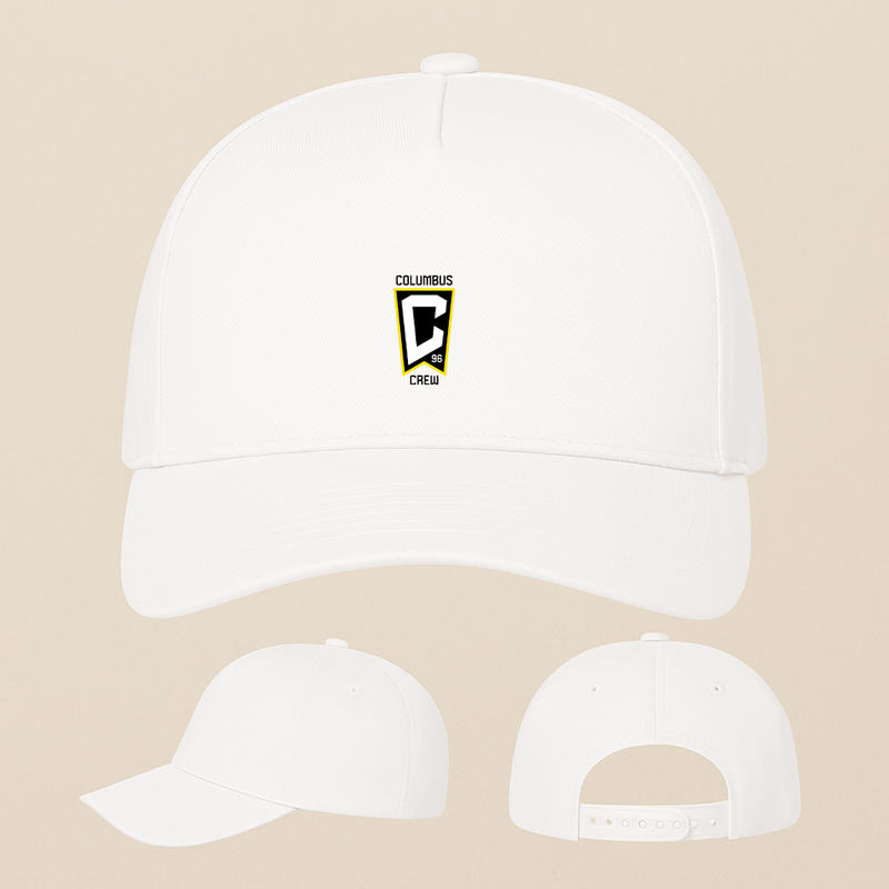 Columbus Crew FC Five Panel Twill Snapback Cap