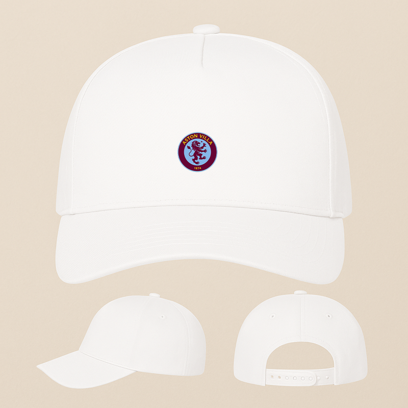 Aston Villa FC Five Panel Twill Snapback Cap