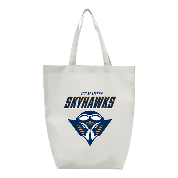 Tennessee Martin Skyhawks Q-Tees Non-Woven Gusset Bottom Tote