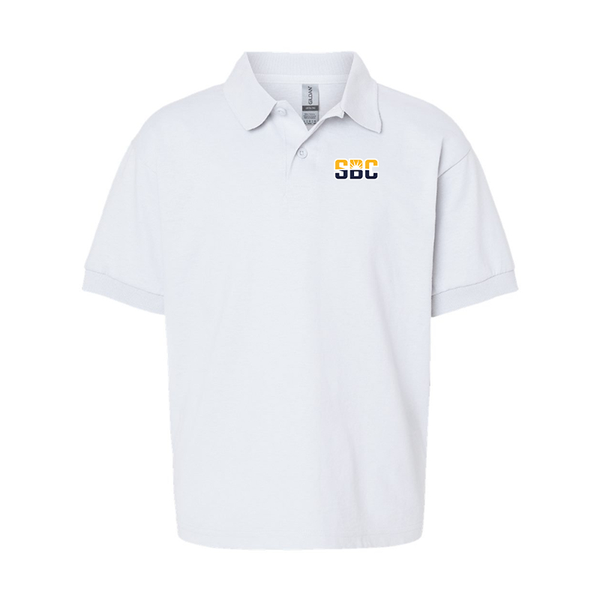 Youth Sun Belt Conference  Gildan Dry Blend Jersey Polo
