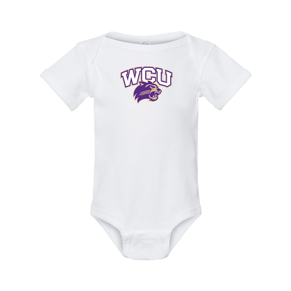 Western Carolina Catamounts  Rabbit Skins Infant Baby Rib Bodysuit