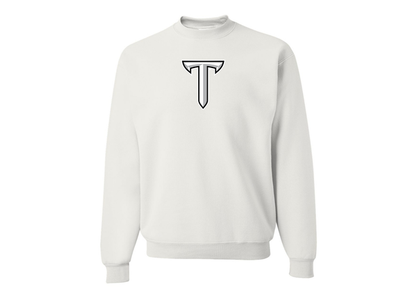 Men's Troy Trojans JERZEES NuBlend Crewneck Sweatshirt