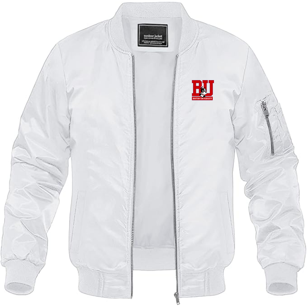 Men's Boston University Terriers Lightweight Bomber Jacket