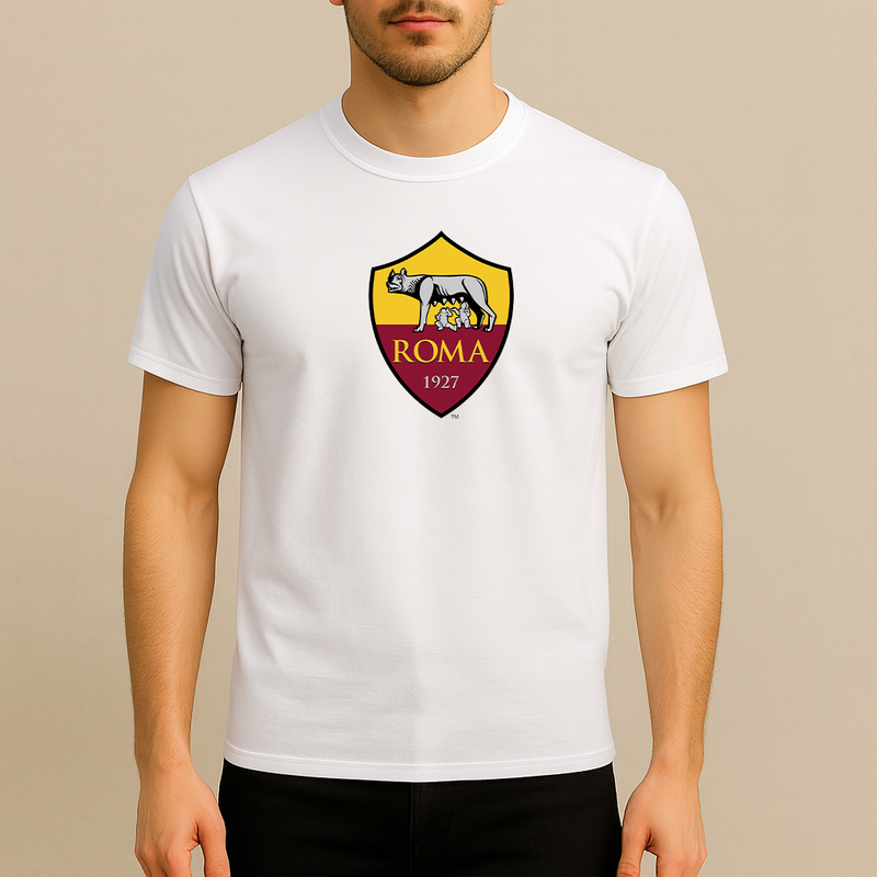 Men's AS Roma FC Cotton T-Shirt