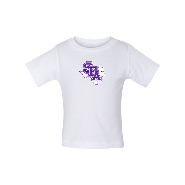 Stephen F. Austin Lumberjacks  BELLA CANVAS Infant Jersey Tee