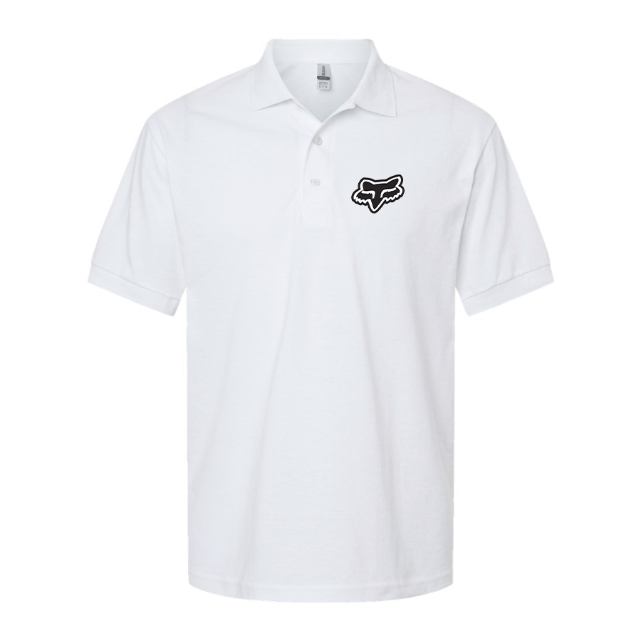 Men's fox racing Dry Blend Polo - White