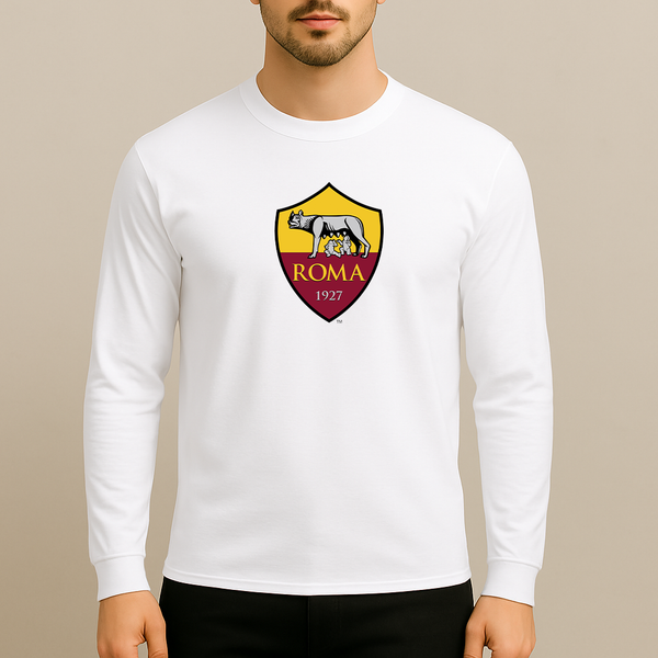 Men's AS Roma FC Long Sleeve T-Shirt