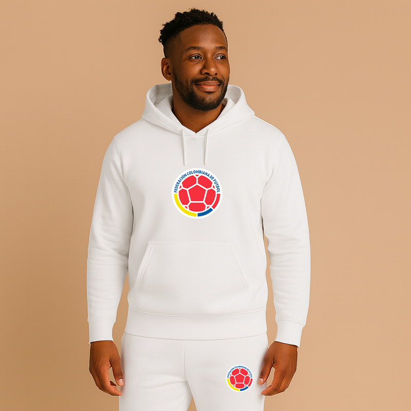 Men's Colombia National Soccer Team Hoodie Joggers Set