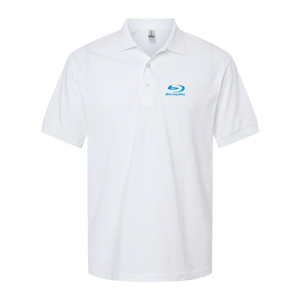 Men's Blu-ray Disc Logo   Dry Blend Polo