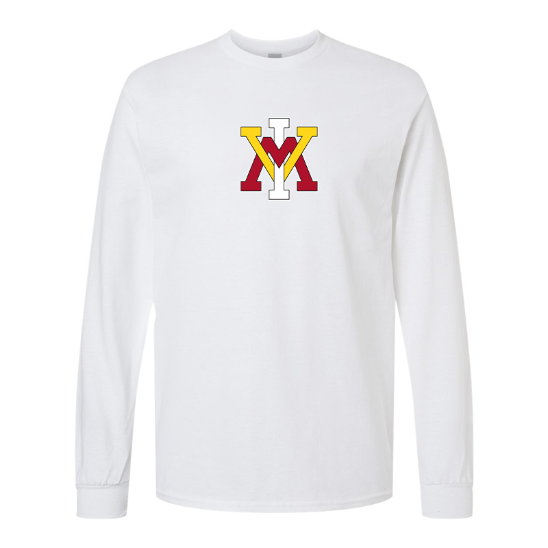 Men's VMI Keydets Gildan Heavy Cotton Long Sleeve T-Shirt