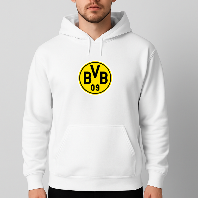 Men's Borussia Dortmund BVB FC Pullover Hoodie