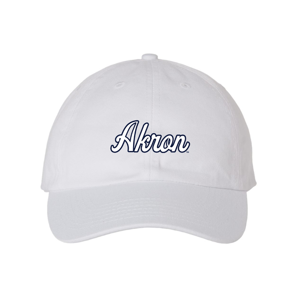 Akron Zips  Valucap Adult Bio-Washed Classic Dad Hat