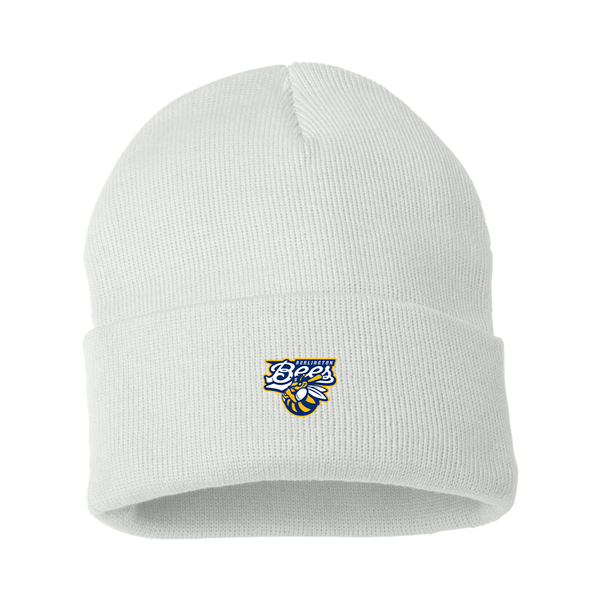Burlington Bees  Logo Beanie Hat