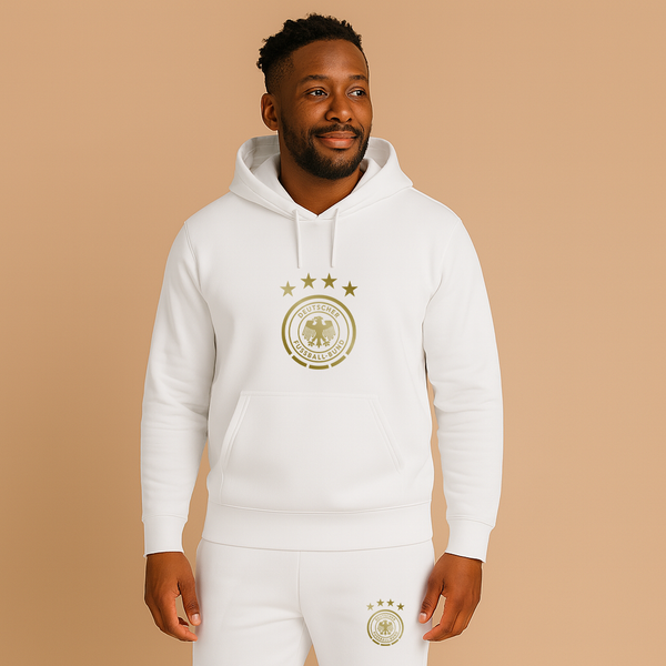 Men's Germany Soccer Logo Hoodie Joggers Set