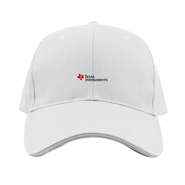 Texas Instruments Logo  Dad Baseball Cap Hat
