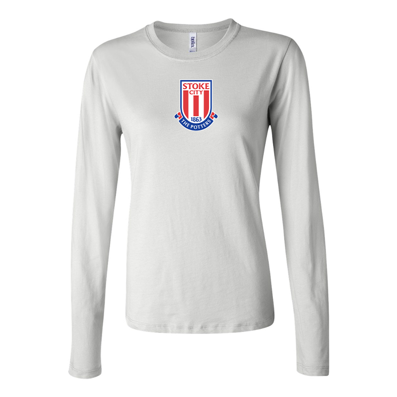 Women’s Stoke City Soccer Long Sleeve T-Shirt