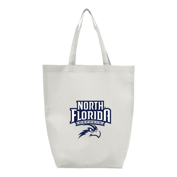 UNF Ospreys  Q-Tees Non-Woven Gusset Bottom Tote