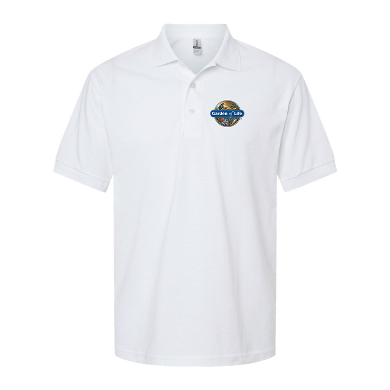 Men's Garden of Life Logo Dry Blend Polo