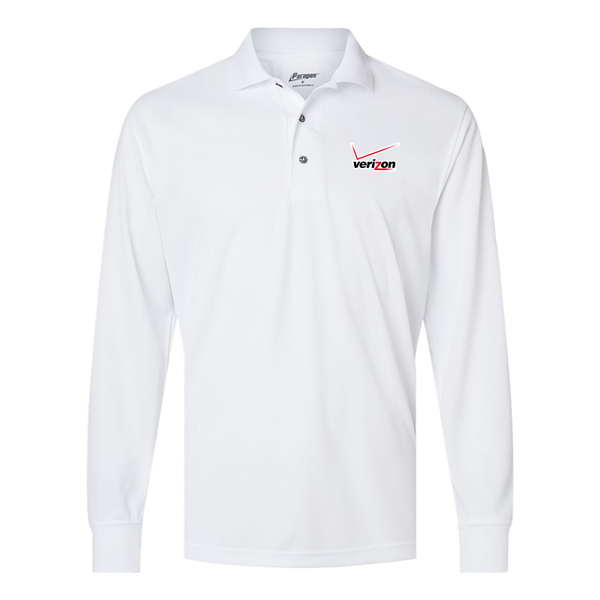 Men's  Verizon Wireless Paragon Prescott Long Sleeve Polo