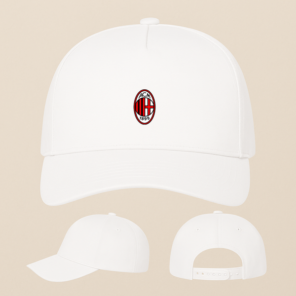 AC Milan Soccer Five Panel Twill Snapback Cap