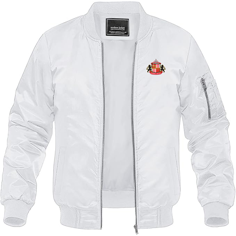 Men's Sunderland AFC Soccer Lightweight Bomber Jacket