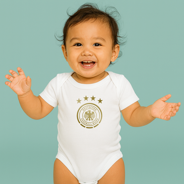 Baby Germany Soccer Romper Onesie