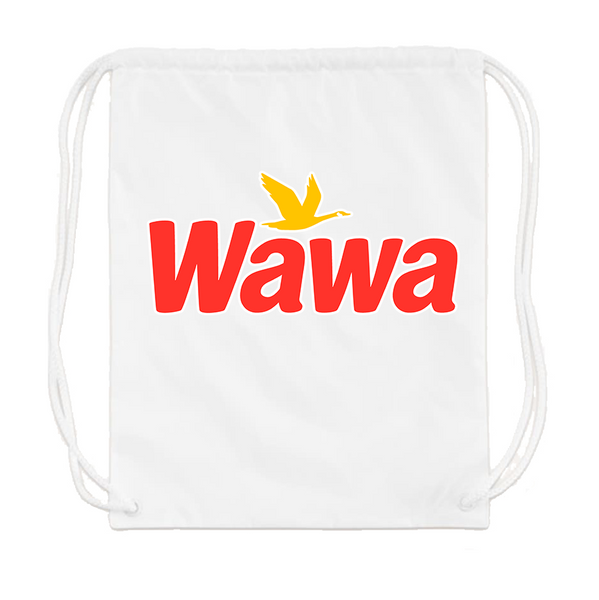 Wawa Gas Station Drawstring Bag
