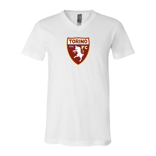 Torino Soccer BELLA  CANVAS - Jersey V-Neck T-Shirt