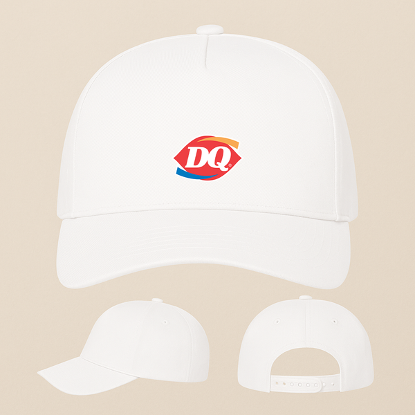 DQ Dairy Queen  Five Panel Twill Snapback Cap