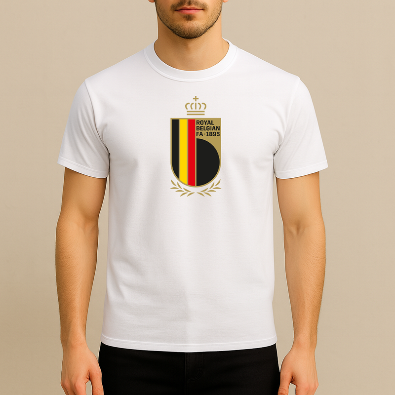 Men's Belgium National Soccer Team Cotton T-Shirt