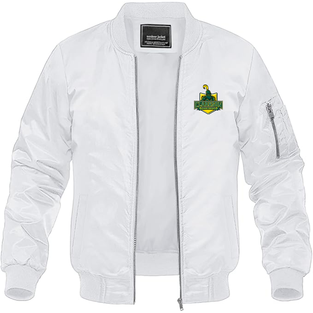 Men's Clarkson Golden Knights Lightweight Bomber Jacket
