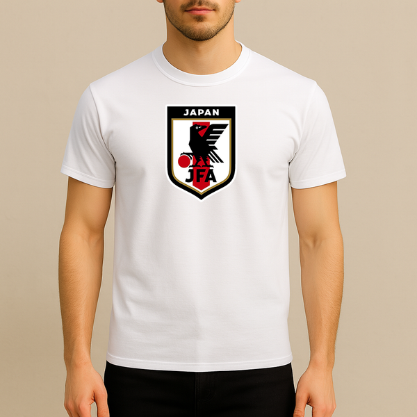 Men's Japan National Soccer Team Cotton T-Shirt