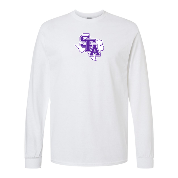 Men's Stephen F. Austin Lumberjacks  Gildan Heavy Cotton Long Sleeve T-Shirt