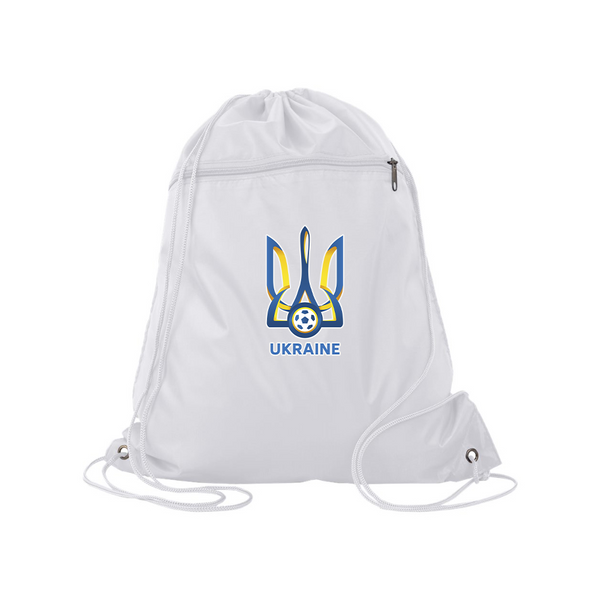 Ukraine National Football Soccer Team Q-Tees - Polyester Cinchpack