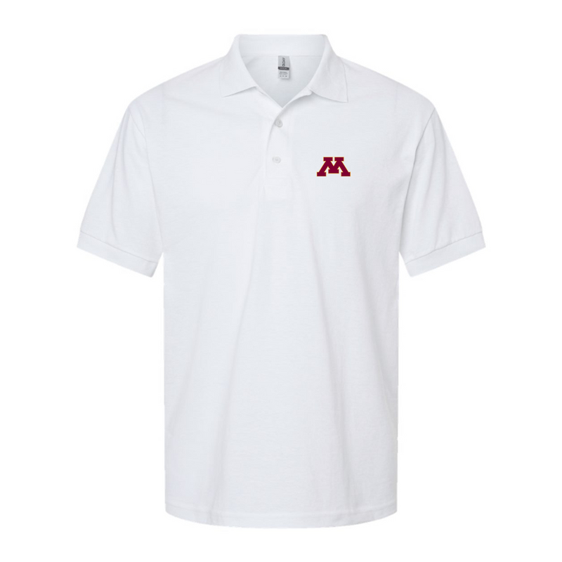 Men's Minnesota Golden Gophers Logo  Dry Blend Polo