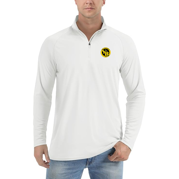 Men's  Wisconsin Green Bay Phoenix  Lightweight Quarter-Zip Athletic Shirt Long Sleeve Performance